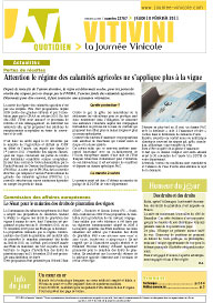 Tlcharger le journal quotidien La Journe Vinicole numro 22787 du 06/06/2019