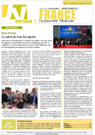 Tlcharger le journal quotidien La Journe Vinicole numro 22890 du 06/06/2019