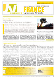 Tlcharger le journal quotidien La Journe Vinicole numro 22945 du 06/06/2019