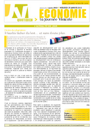 Tlcharger le journal quotidien La Journe Vinicole numro 23059 du //