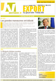 Tlcharger le journal quotidien La Journe Vinicole numro 23152 du 06/06/2019