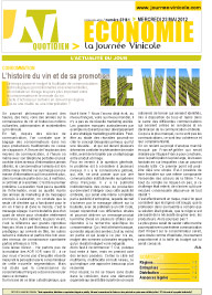 Tlcharger le journal quotidien La Journe Vinicole numro 23161 du 06/06/2019