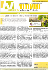 Tlcharger le journal quotidien La Journe Vinicole numro 23431 du 06/06/2019