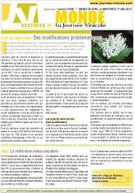 Tlcharger le journal quotidien La Journe Vinicole numro 23435 du 06/06/2019