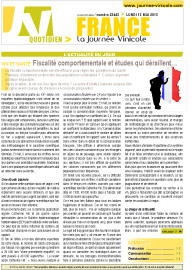 Tlcharger le journal quotidien La Journe Vinicole numro 23443 du 06/06/2019