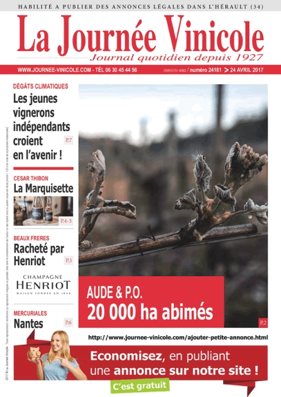 Tlcharger le journal quotidien La Journe Vinicole numro 24182 du 06/06/2019