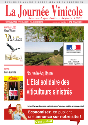 Tlcharger le journal quotidien La Journe Vinicole numro 24437 du 06/06/2019