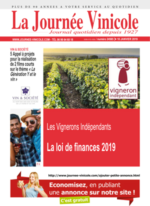 Tlcharger le journal quotidien La Journe Vinicole numro 24565 du 06/06/2019