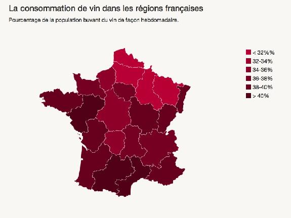 Tendances<br><b>Les Franais champions du monde de la consommation de vin par habitant</b>