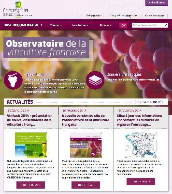 Intelligence conomique<br><b>Un nouveau site pour lObservatoire de la Viticulture Franaise</b>