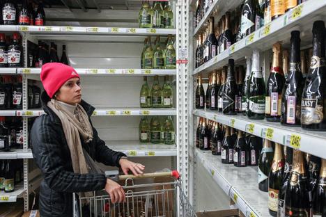 Russie<br><b>L'importation de vins frappe de plein fouet par la crise russe</b>