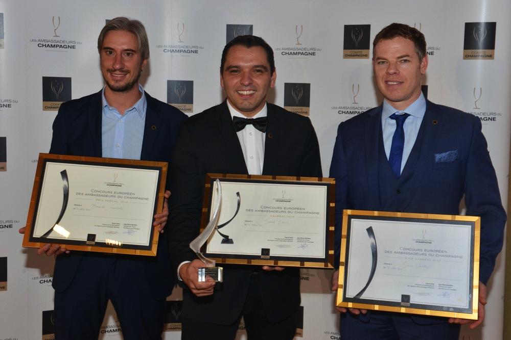 Finale du Concours europen des Ambassadeurs du Champagne<br><b>L'Ambassadeurs du Champagne 2016 est Autrichien</b>
