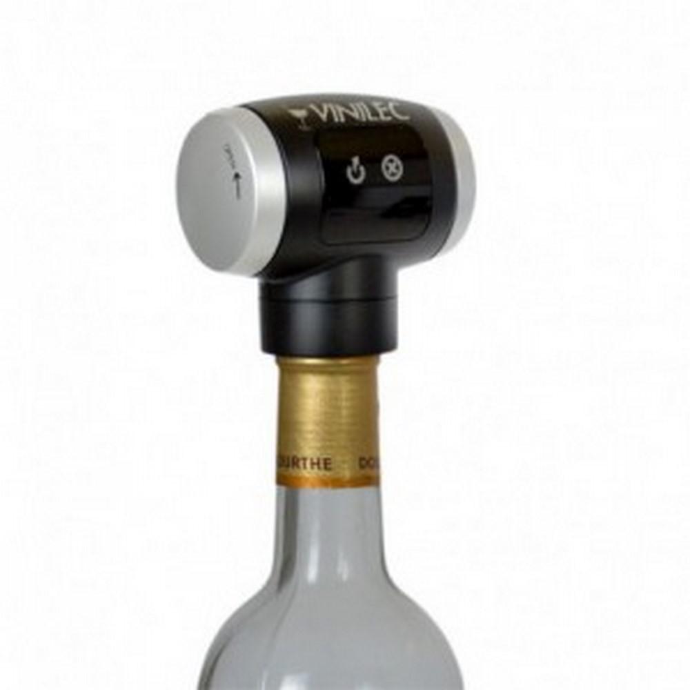 Vinilec<br><b>Bouchon vin vide d’air électrique et automatique</b>