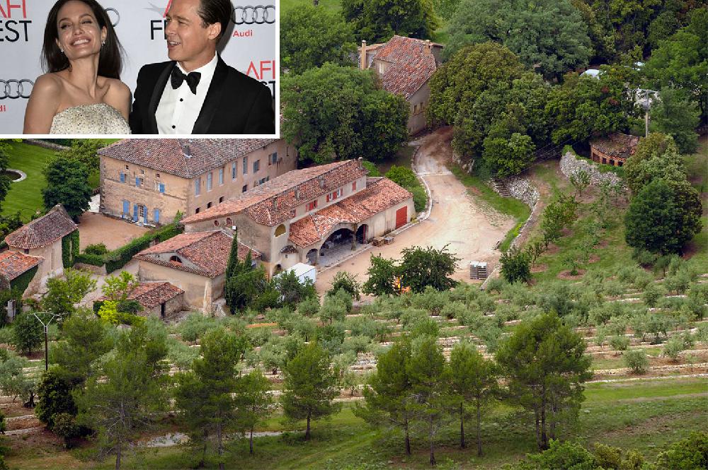 Ctes de Provence<br><b>Brad Pitt et Angelina Jolie vendent leur chteau de Miraval</b>