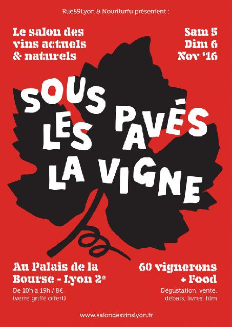 3e salon Rue89Lyon des vins<br><b>Le grand rendez-vous rhodanien du vin naturel</b>