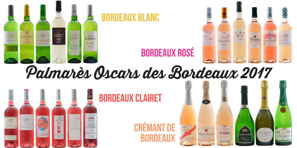 Bordeaux et Bordeaux Suprieur<br><b>Les Oscars des Bordeaux de lt 2017</b>