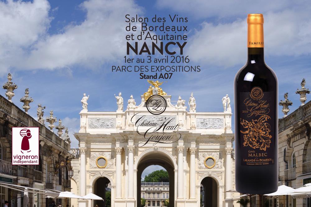 VIF Bordeaux et de Nouvelle-Aquitaine<br><b>Salon des Vins Rgional des Vignerons Indpendants  Nancy</b>