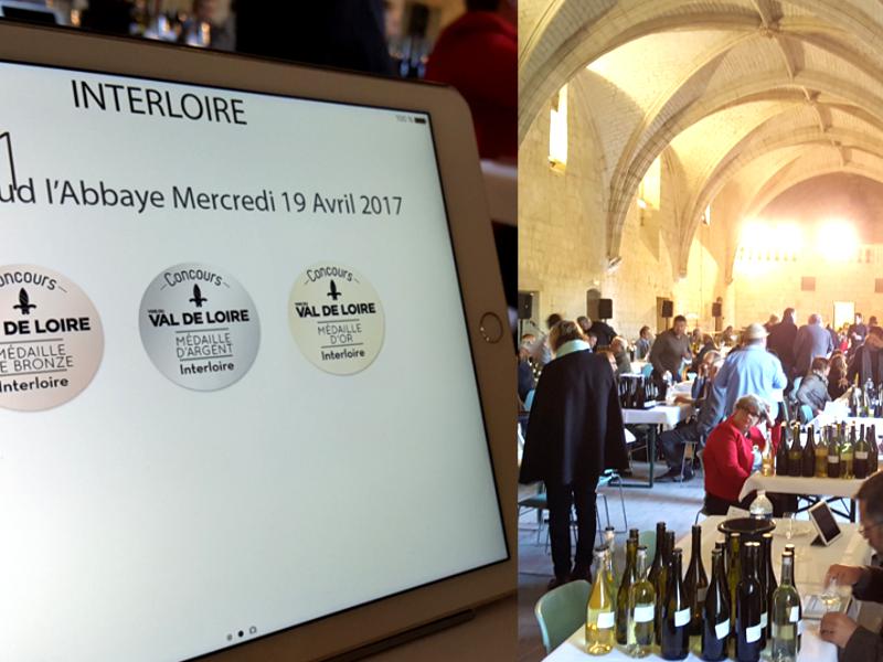 Concours des vins du Val de Loire<br><b>278 mdailles attribues</b>