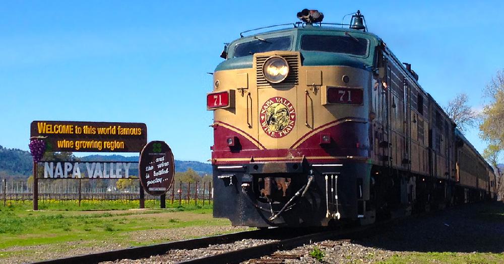 Napa Valley Wine Train<br><b>Un périple en train pour découvrir les plus beaux vignobles de Californie</b>