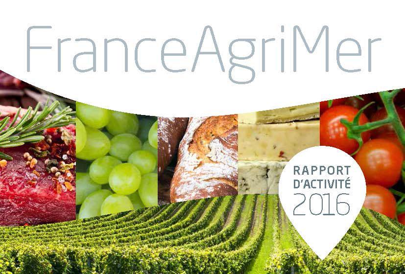 France Agrimer<br><b>Rapport d'activit 2016</b>