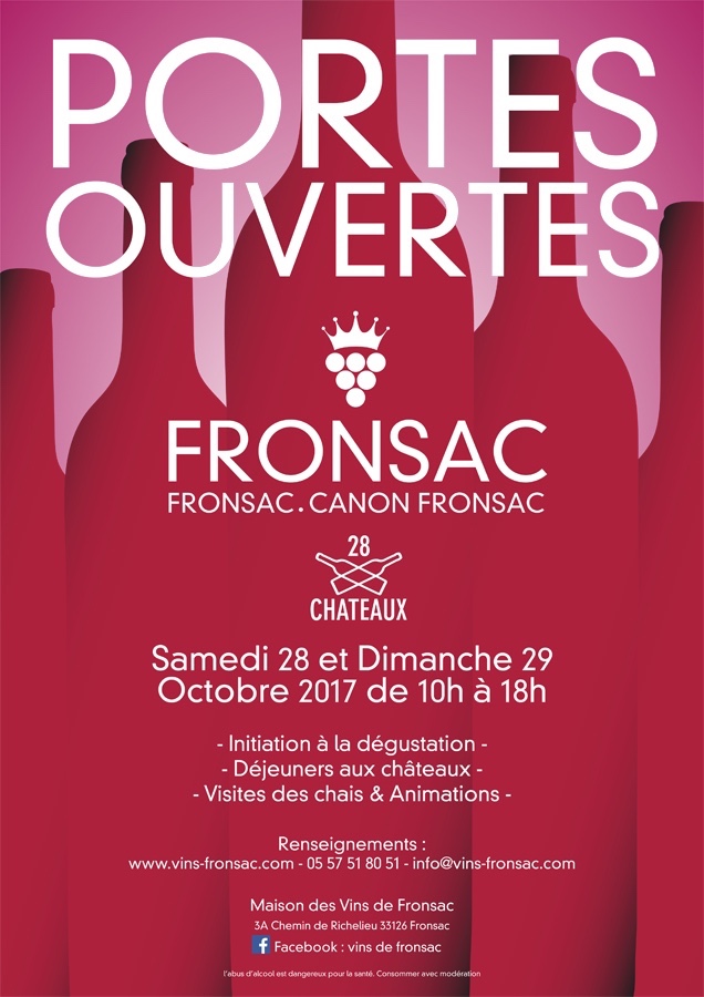 Bordeaux<br><b>Portes ouvertes dans les chteaux de FRONSAC</b>