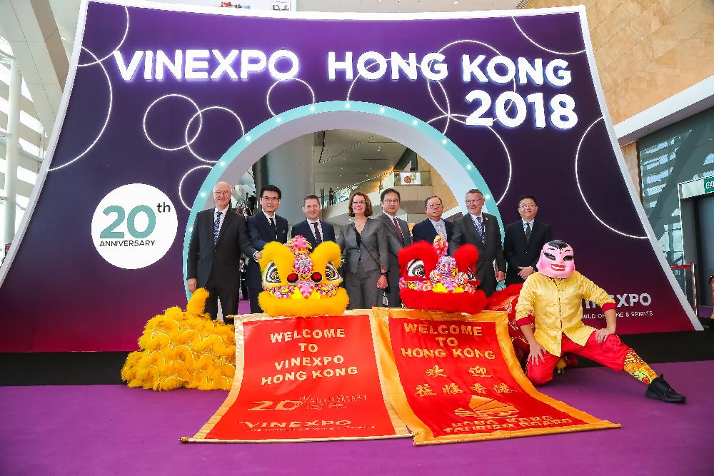 Ouverture en fanfare !<br><b>Vinexpo Hong Kong 2018</b>