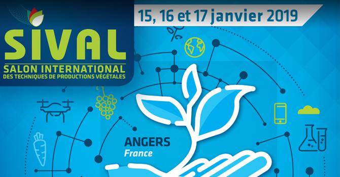 SIVAL 2019<br><b>Salon International des Techniques de Productions Vgtales les 15, 16 et 17 janvier 2019</b>