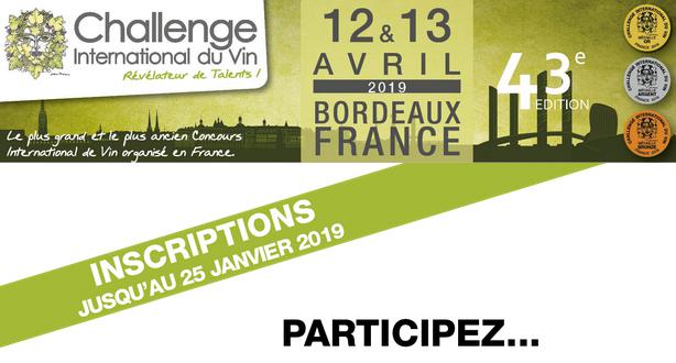 Challenge International du vin<br><b>Rvlateur de talents !</b>