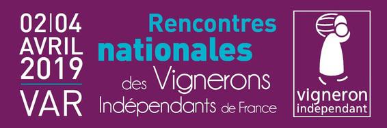 Rencontres nationales 2019<br><b>Les Vignerons Indpendants de France</b>