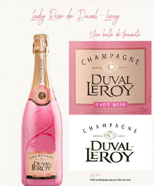 Lady Rose de Duval-Leroy<br><b>Une bulle de fminit pour la Fte des Mres</b>