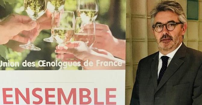 Didier Fages<br><b>Nouveau président de l'Union des Oenologues de France</b>